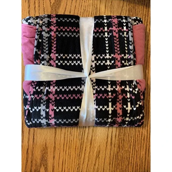 Women's Ladies' Pajamas Super Soft Velour PJ's 2-Pc Size M 8/10 Loungewear NWT - Picture 6 of 12